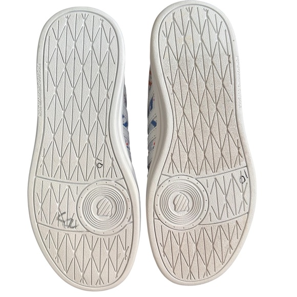 K-Swiss Colorful Graffiti Heart Girls Sneakers size 3 - Picture 6 of 8